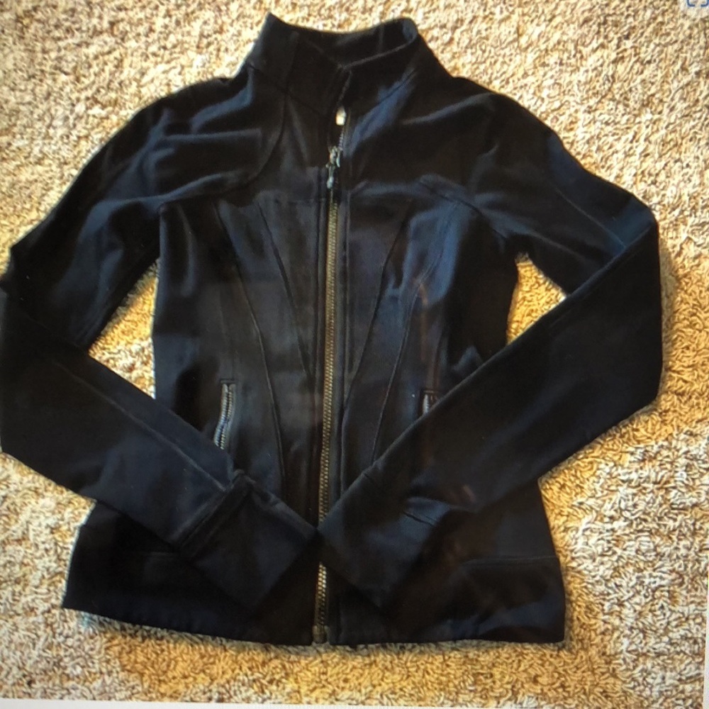 Girls Ivivva Black zip track jacket - Picture 5 of 5